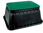 Afsluiterput Irritrol JUMBO zwart lxbxh = 65x48x30cm