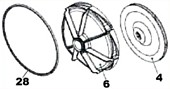 DAB Waaier jet 82/92 M set