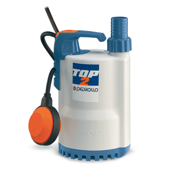 Pedrollo dompelpomp Top 3 met vlotter - max 260 ltr p/minuut