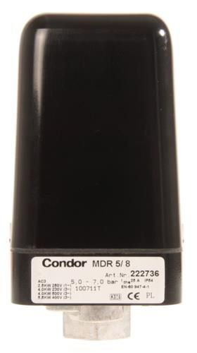Condor Drukschakelaar MDR 5-8 2-8 bar